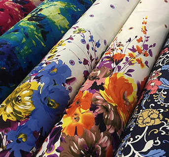 Fabric pattern transfer in the clothing processing industry