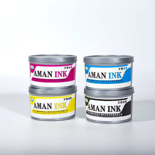 A 6 Gloss Quickset Non-Skinning Offset Printing Ink